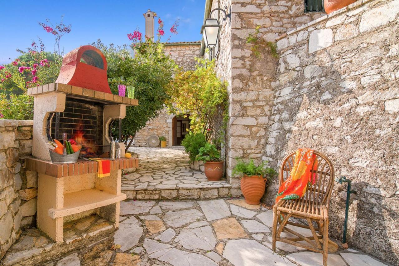 Villa Lithari, Nissaki, Corfu Vigglatouri Экстерьер фото